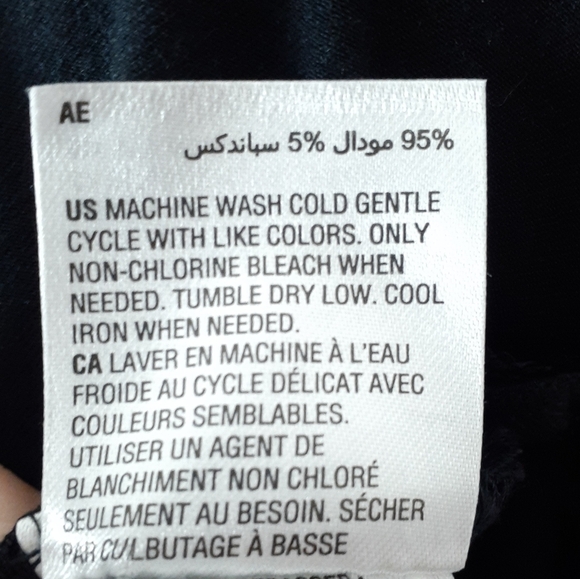 INC Soft Long Sleeved Top S Round Bottom Hi Lo Hem 880 - Picture 6 of 7